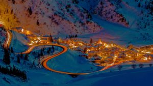 Station de ski Stuben am Arlberg, Autriche (© 500px/Aurora Photos)(Bing France)