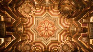The ceiling of the Arab Room at Cardiff Castle (© Neil McAllister/Alamy)(Bing United Kingdom)