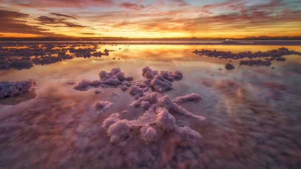Laguna di Torrevieja, Alicante, Spagna
