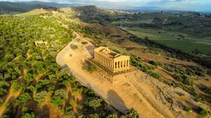 Tempio della Concordia, Agrigento, Sicilia (© Wirestock/iStock)(Bing Italia)
