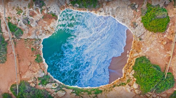 Benagil Cave, Algarve, Portugal