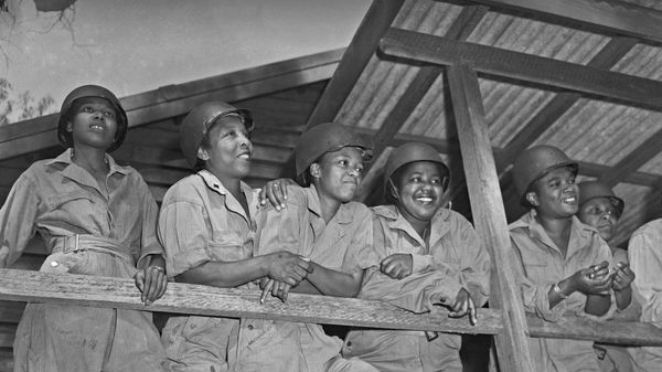 US Army Nurse Corps personnel, 1944