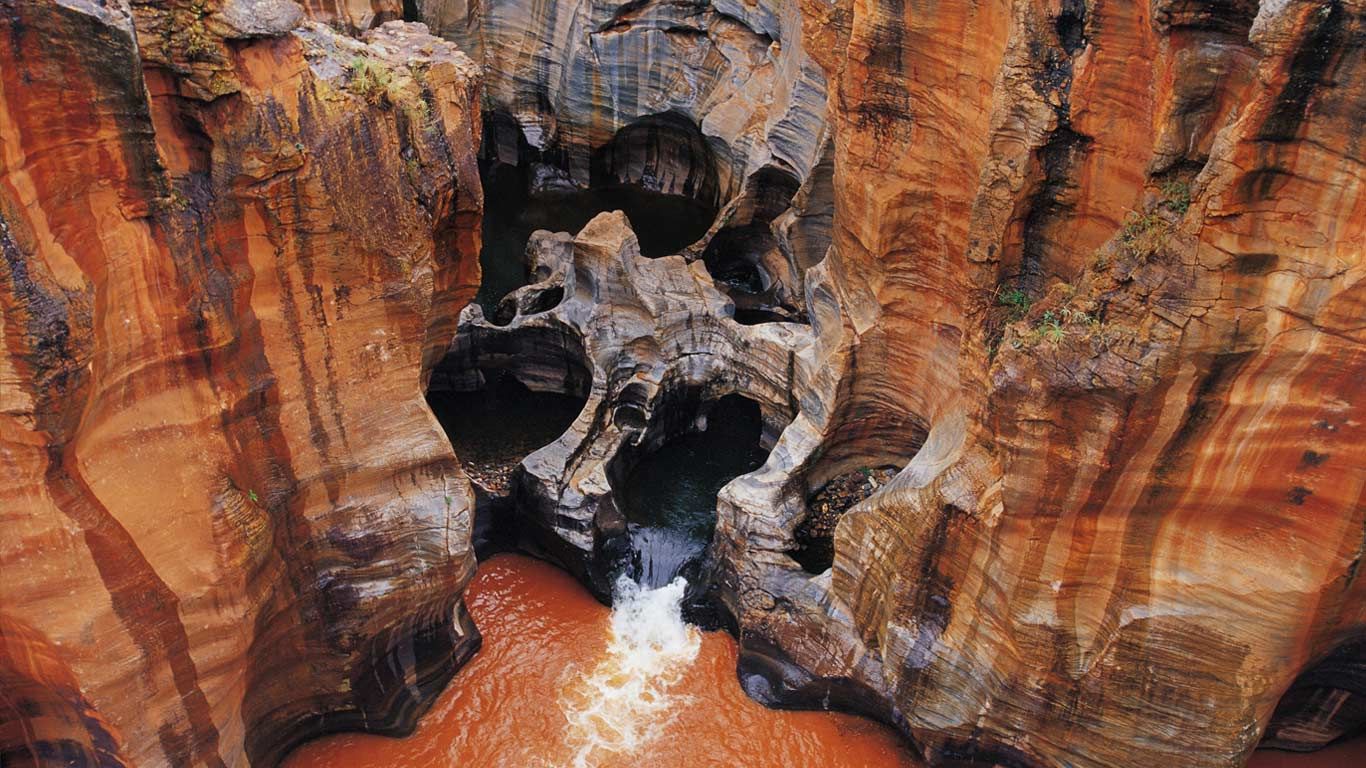 Bourke’s Luck Potholes in Blyde River Canyon, South Africa