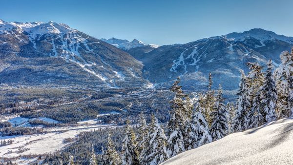 Whistler and Blackcomb mountains, British Columbia