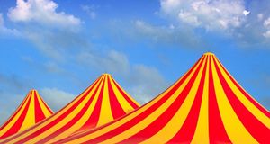 Red and yellow stripped pattern circus tent (© Tono Balaguer/Age Fotostock) &copy; (Bing United Kingdom)
