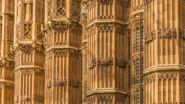 Westminster Abbey, a UNESCO World heritage site, London, England
