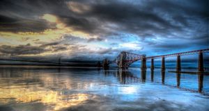 Pont du Forth (Forth Rail Bridge), Édinbourg, Écosse (© Christopher Belsten/Getty) &copy; (Bing France)