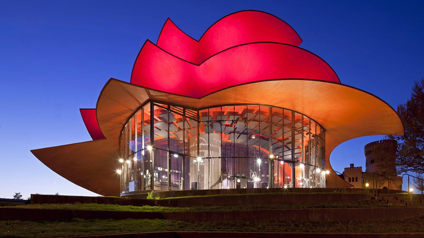 Das Hans Otto Theater in Potsdam, Brandenburg, Deutschland
