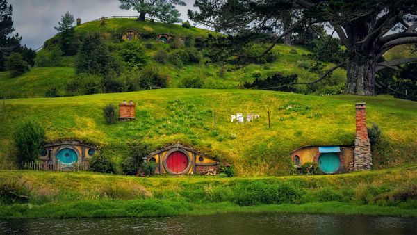 Hobbiton, near Matamata, North Island, New Zealand