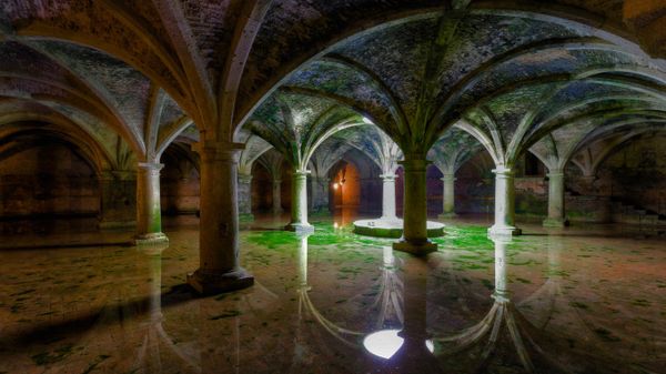 The Portuguese Cistern in El Jadida, Morocco