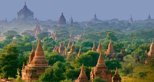 Temples of Bagan in Myanmar -- Keren Su/Corbis &copy; (Bing Australia)