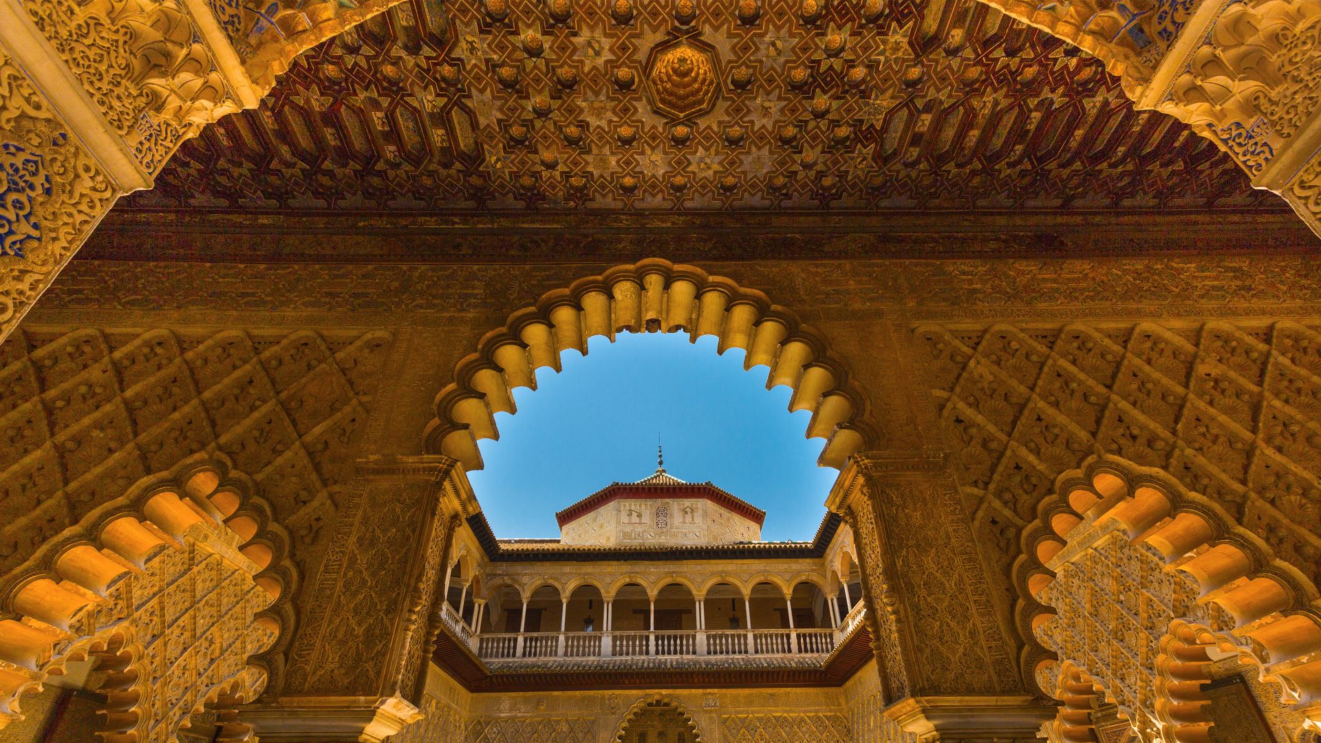 Patio de las Doncellas, Alcázar di Siviglia, Spagna