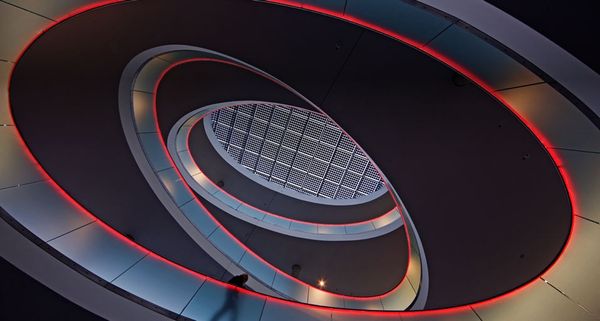 Interior view of SMA Solar Technology in Niestetal, Germany