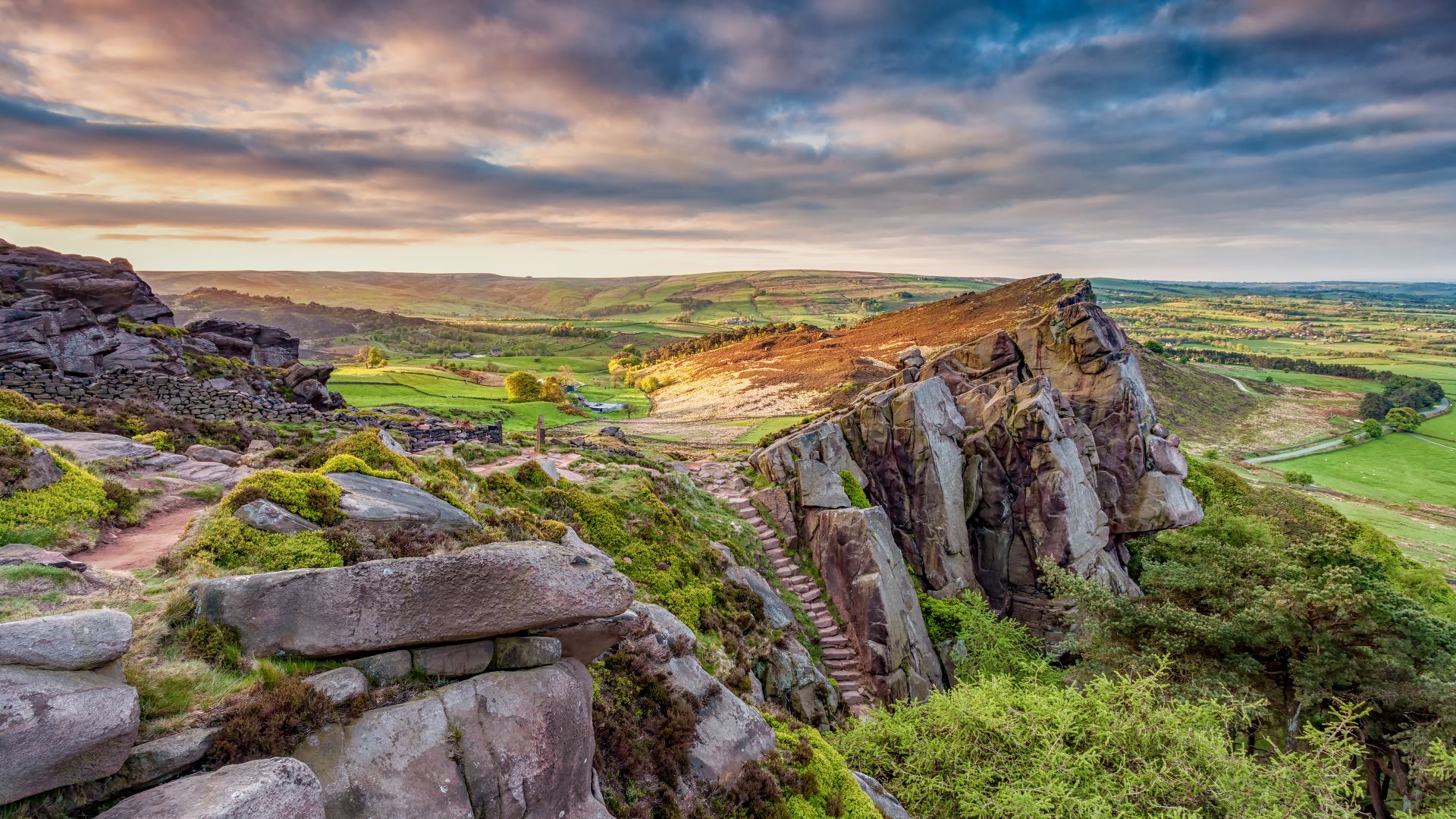 The Roaches, Peak District, England