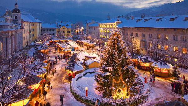 Mercatino di Natale, Bressanone, Provincia di Bolzano, Trentino-Alto Adige, Italia