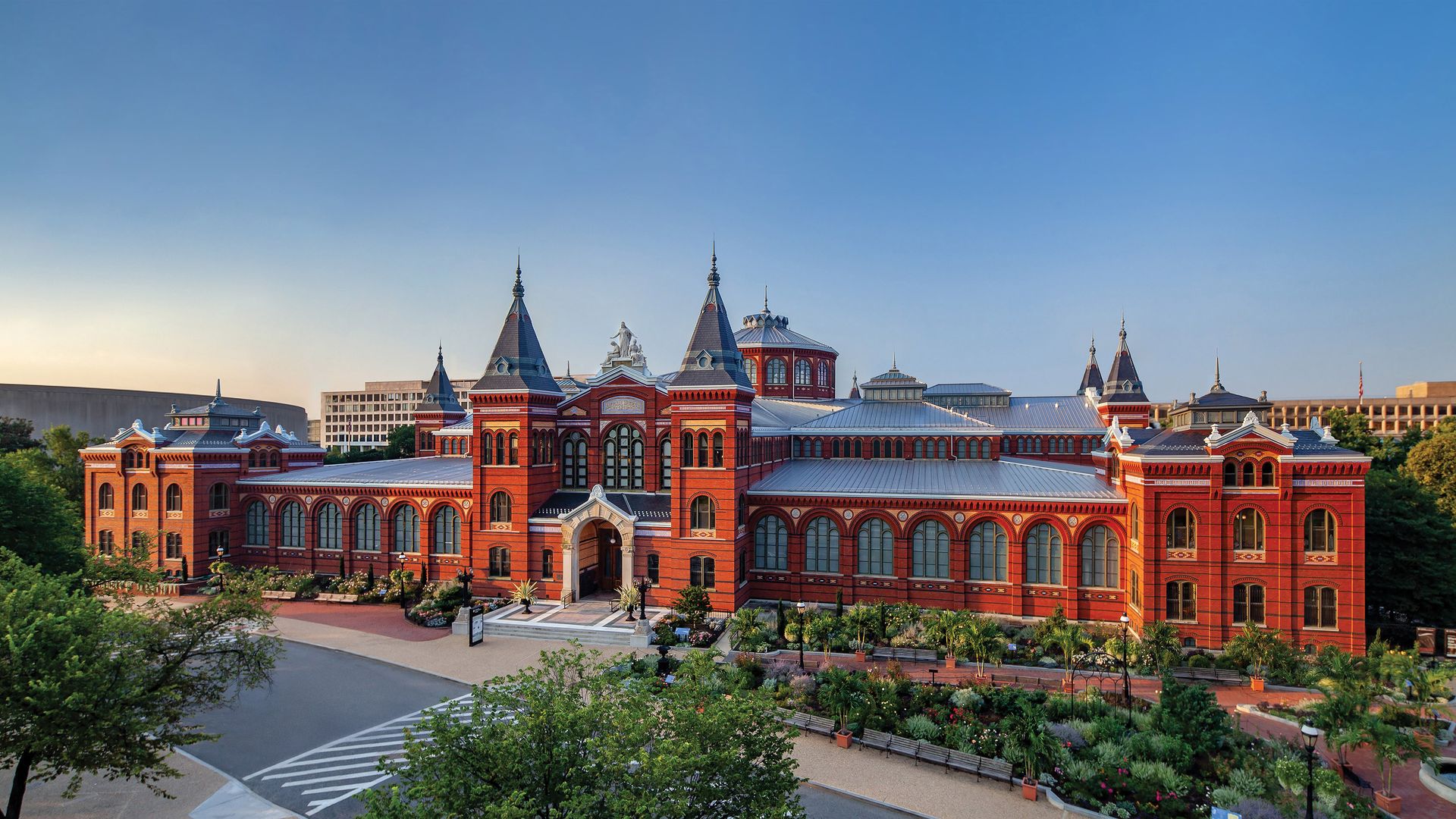 The Smithsonian Arts and Industries Building in Washington, DC