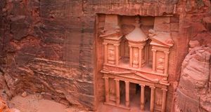 The Treasury in Petra, Jordan --Michele Falzone/Corbis &copy; (Bing Australia)
