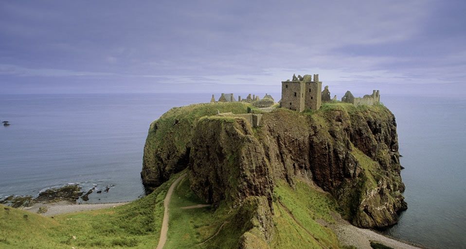 Dunnottar castle, Scotland, UK