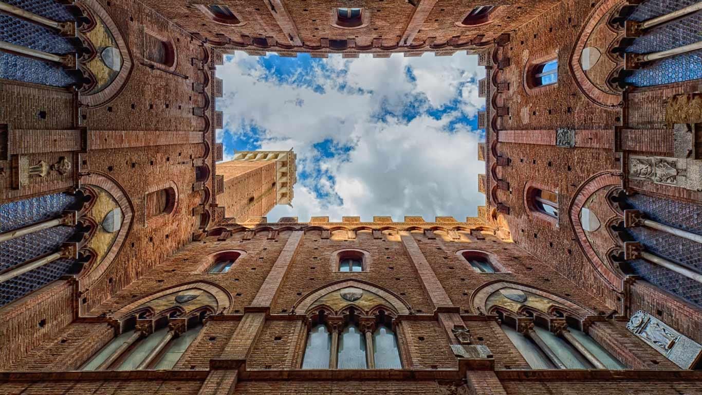 Palazzo Pubblico in Siena, Tuscany, Italy