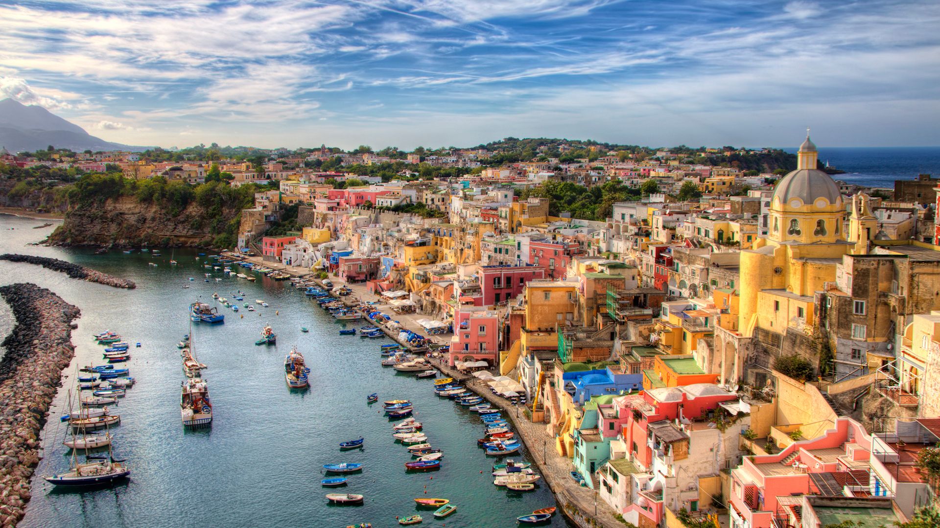 Isola di Procida, Golfo di Napoli, Campania, Italia