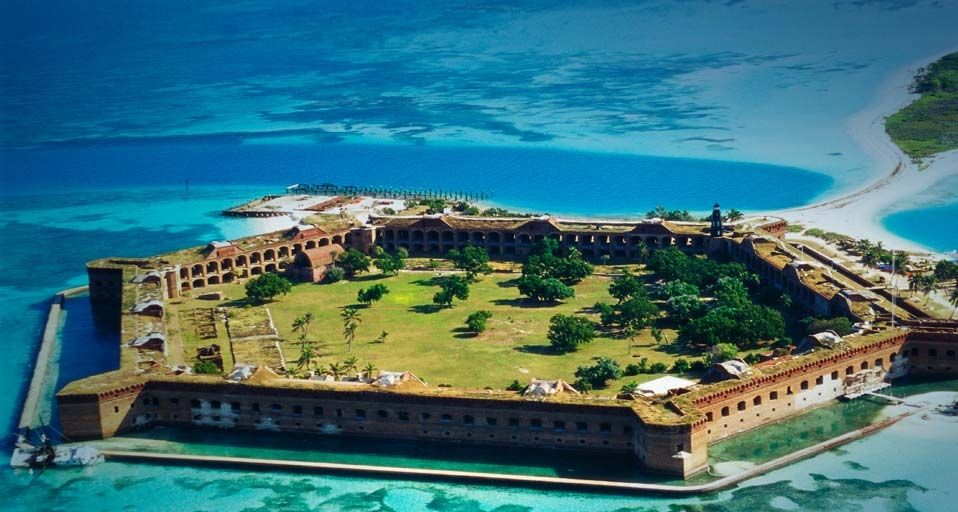 Fort Jefferson in Dry Tortugas National Park, Florida