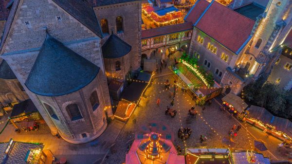 Christmas market in Braunschweig, Germany