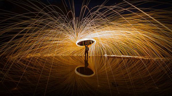 ‘Spark art’ photography