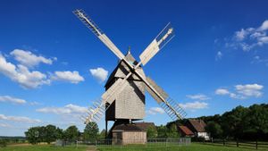 Mühle im LWL-Freilichtmuseum Detmold, NRW (© ullstein bild/Getty Images)(Bing Deutschland)