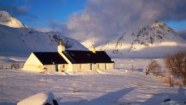 White Corries in winter, Glen Coe, Highlands, Scotland