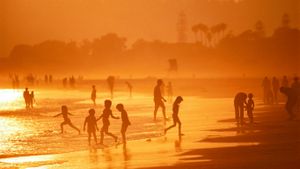 ｢コロナドの浜辺｣アメリカ, カリフォルニア州 (© Ted Horowitz/Corbis)(Bing Japan)