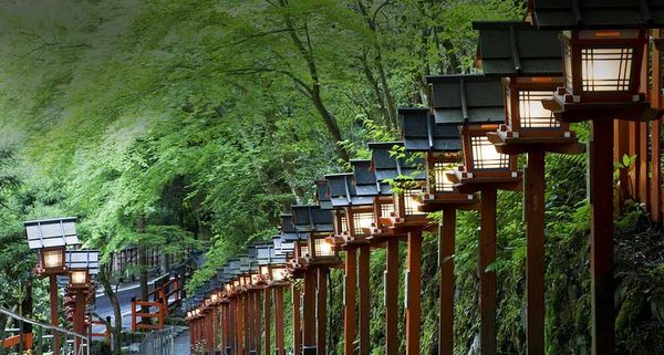 ｢貴船神社参道｣京都, 左京区