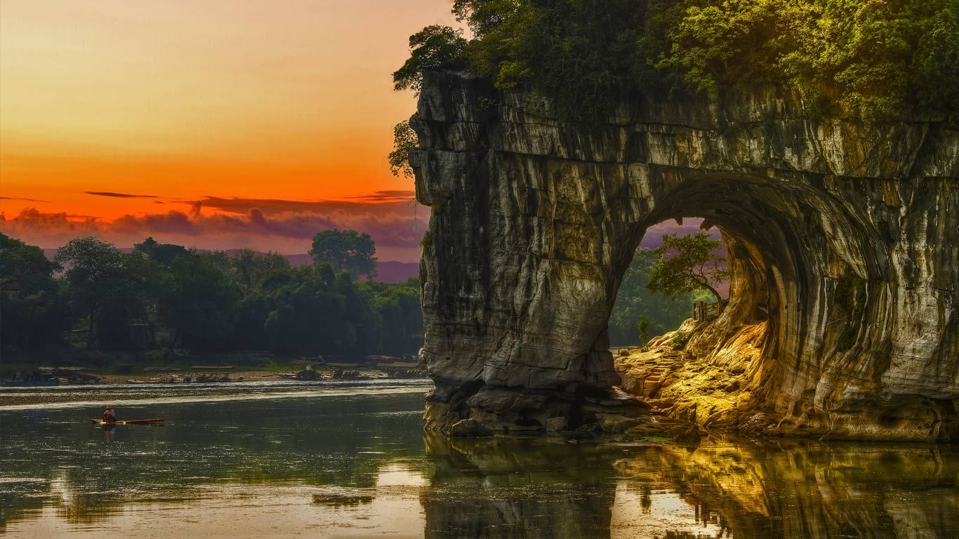Elephant Trunk Hill, Guilin, China