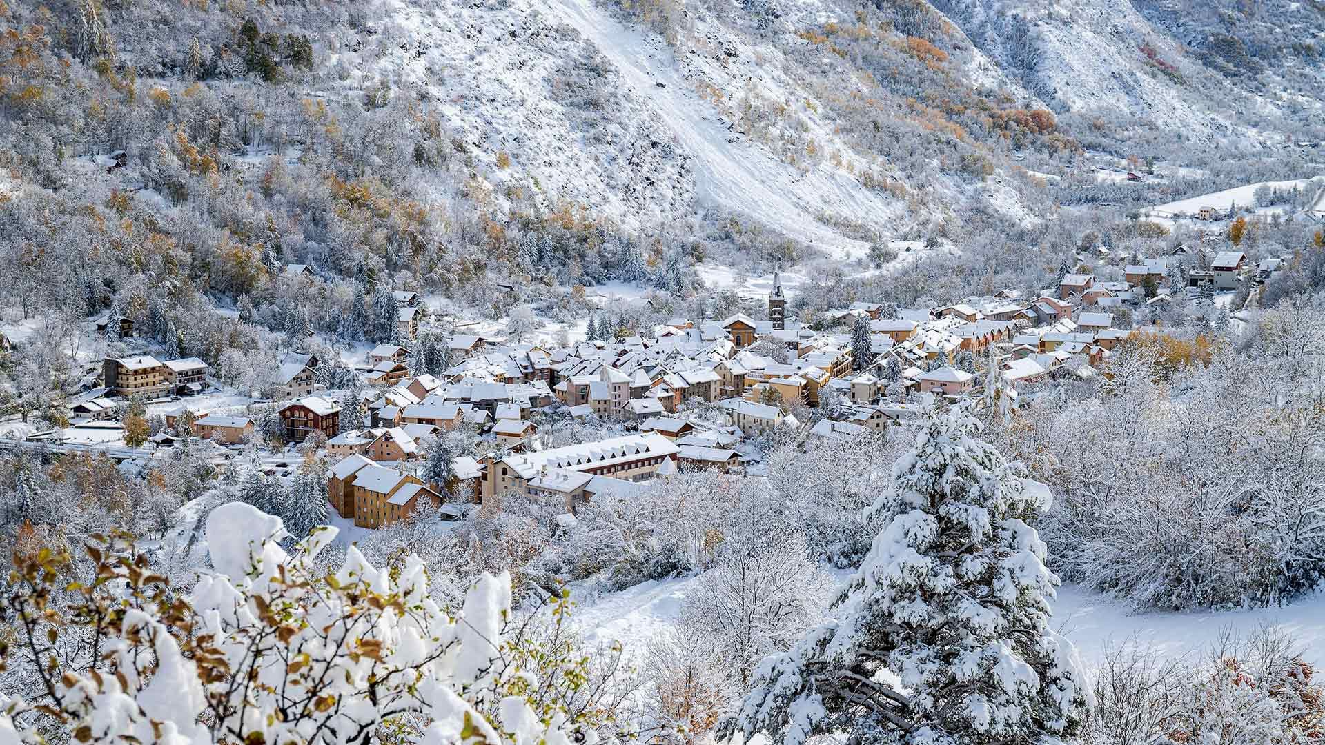 Saint-Etienne-de-Tinée, Vallée de la Tinée, Parc national du Mercantour, Alpes Maritimes France,