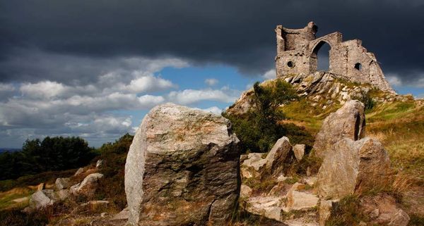 Mow Cop Castle, Staffordshire/Cheshire border, England