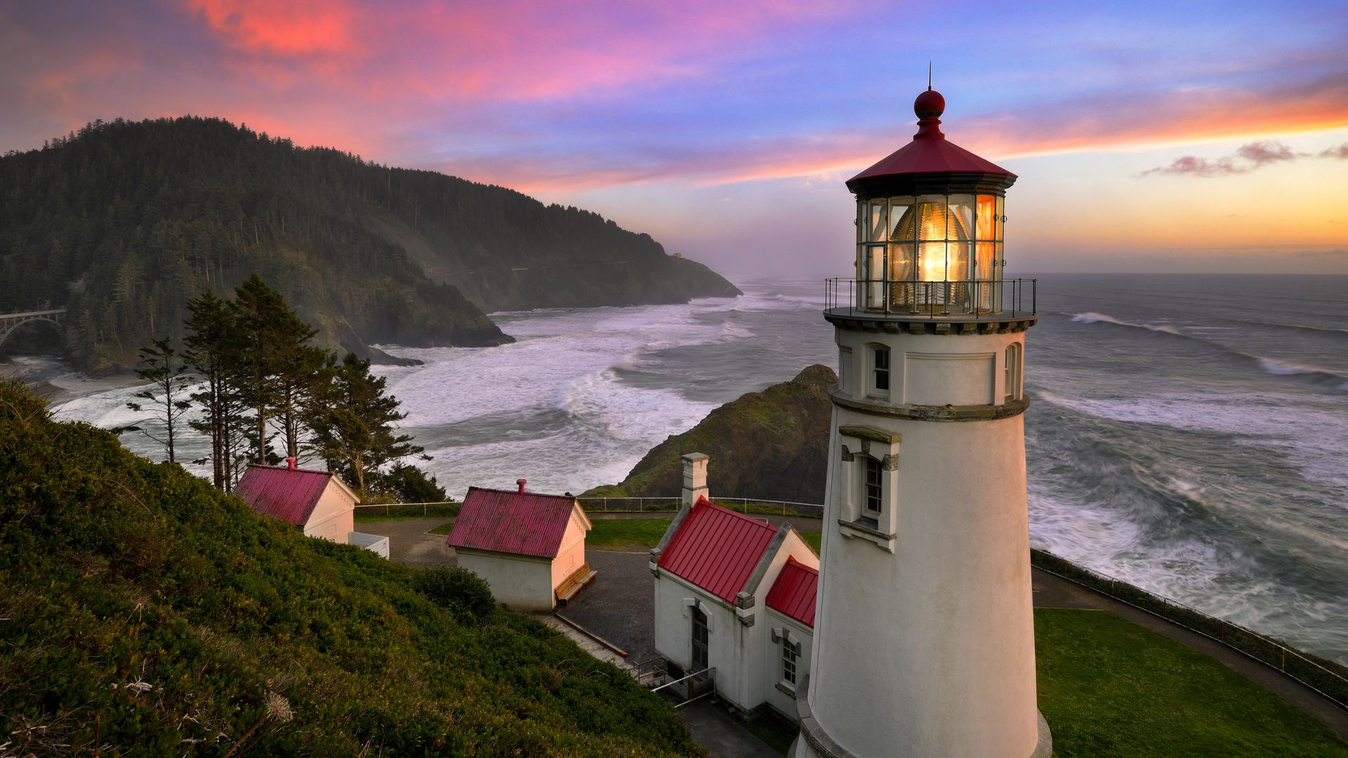 Heceta Head Light, Florence, Oregon, USA