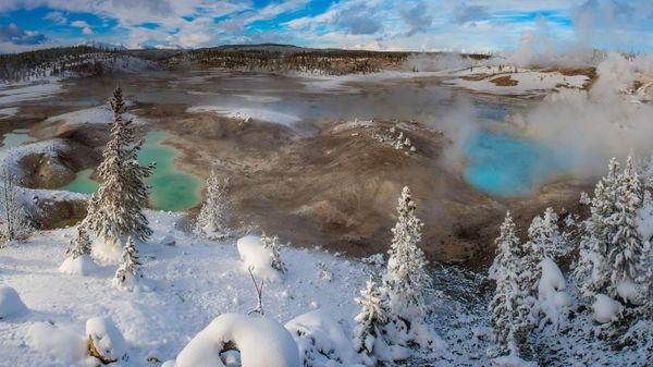 Norris Geyser Basin, Yellowstone National Park, Wyoming