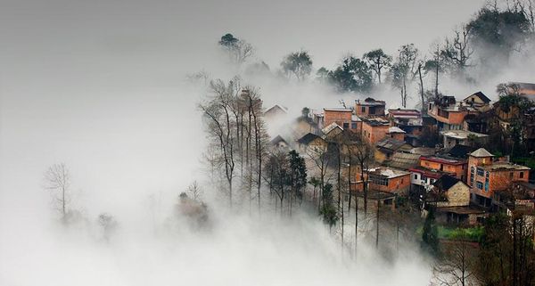 FogVillageYunnan
