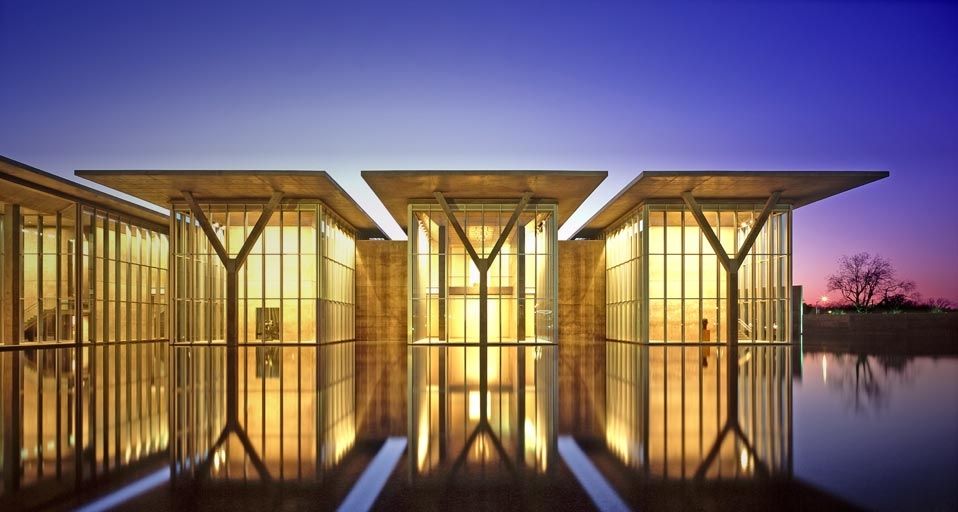 Modern Art Museum in Fort Worth, Texas, USA