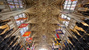 The Quire ceiling at St George's Chapel, Windsor Castle (© Steve Vidler/Alamy)(Bing United Kingdom)