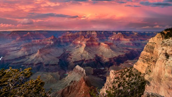 Grand Canyon e fiume Colorado, Arizona, USA