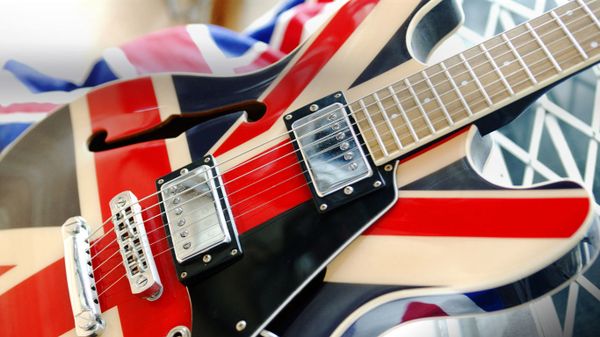 Union Jack Guitar