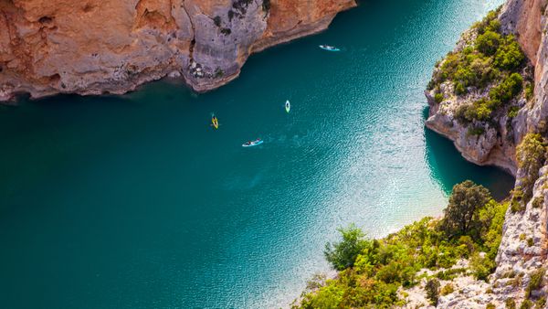 Canoë-kayaks au cœur des gorges du Verdon, Provence-Alpes-Côte d'Azur