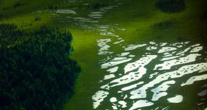 Lakes in a wetland south of Anchorage, Alaska -- Blaine Harrington III/Corbis &copy; (Bing New Zealand)
