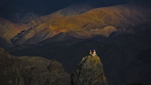 ｢ムルベク僧院｣インド, ジャンムー・カシミール州 (© Lethang Photography/Getty Images)(Bing Japan)