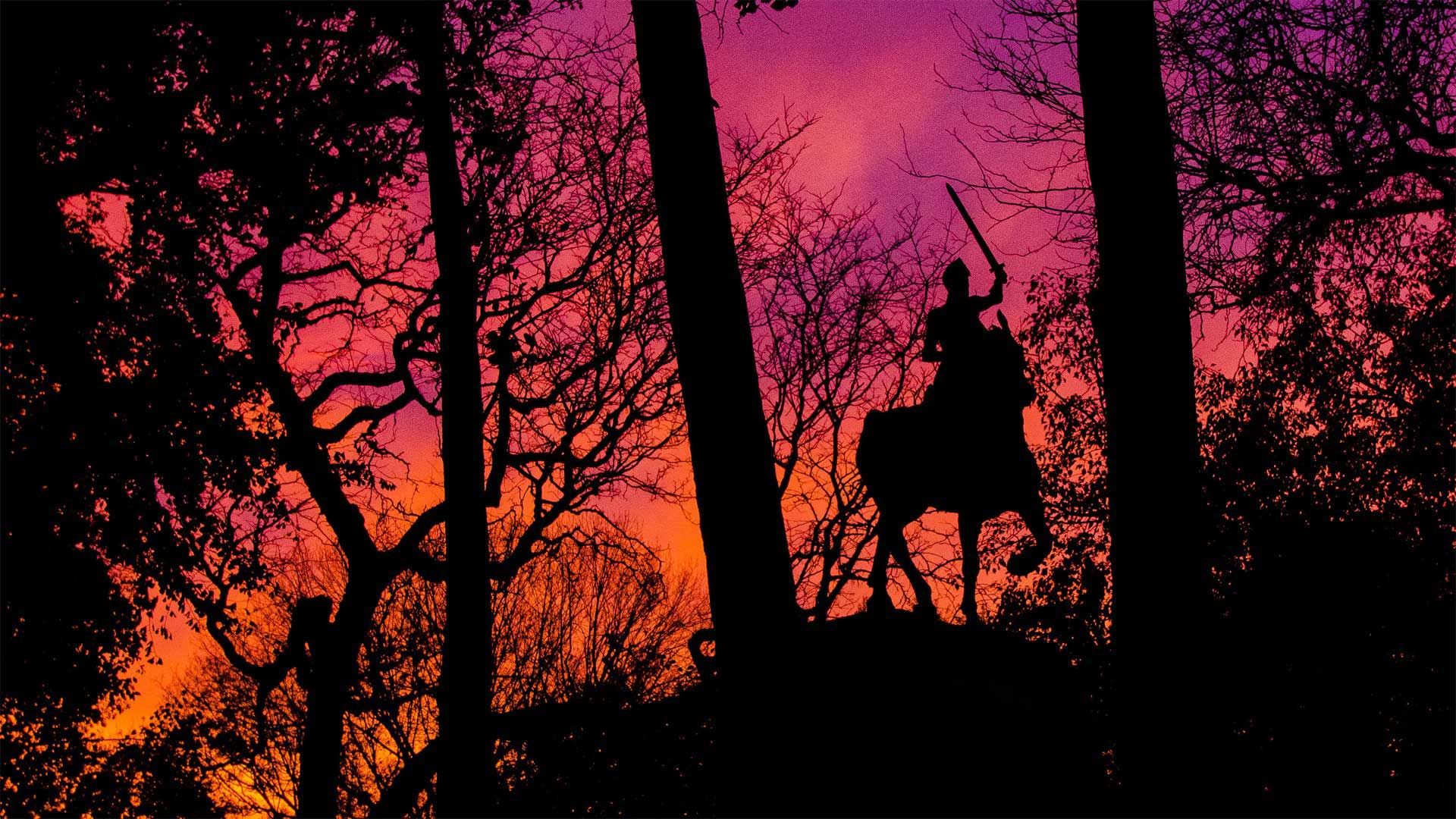 The Joan of Arc Monument at Riverside Park in Manhattan, New York City