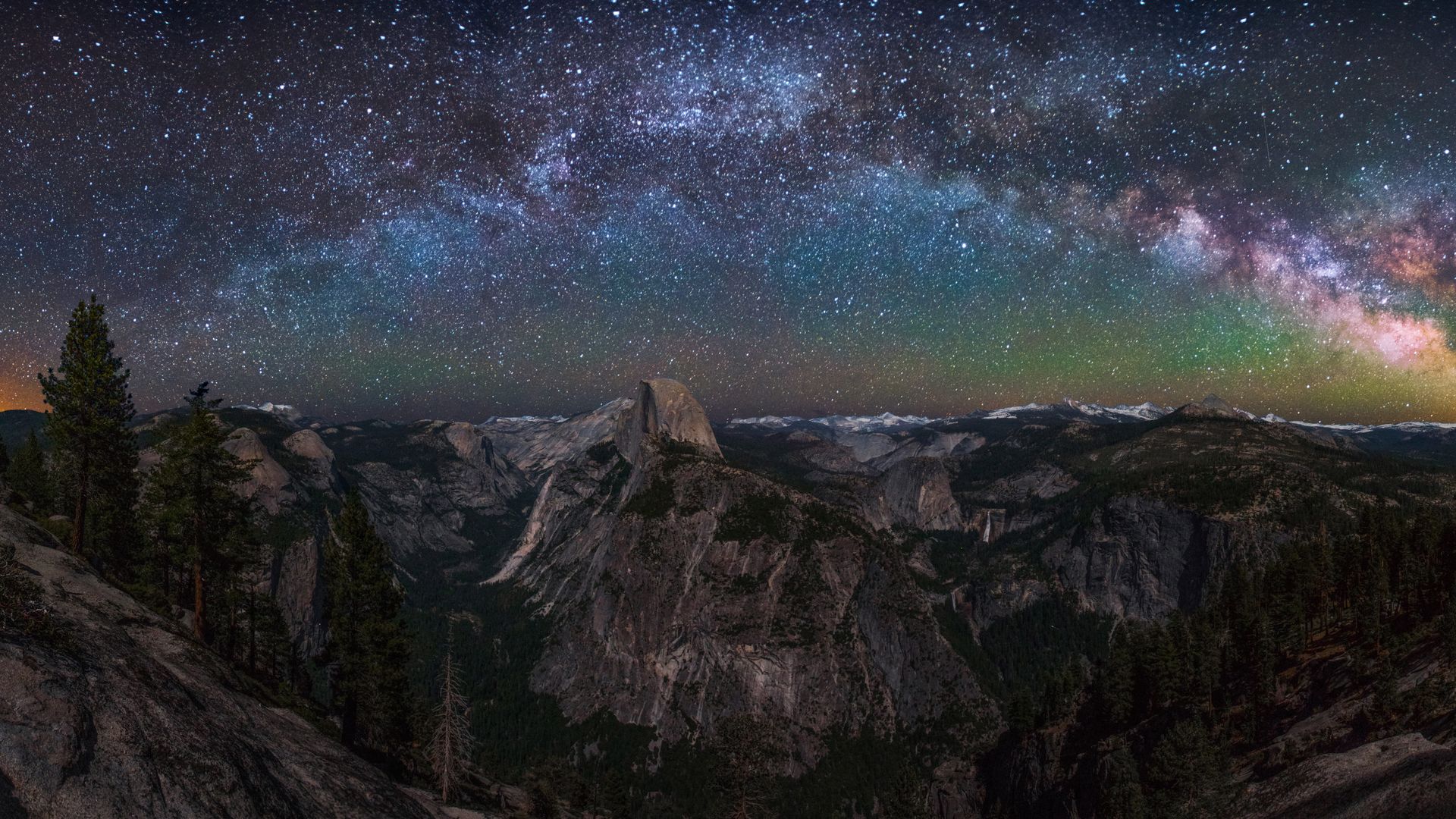 Milky Way, Yosemite National Park, California, USA