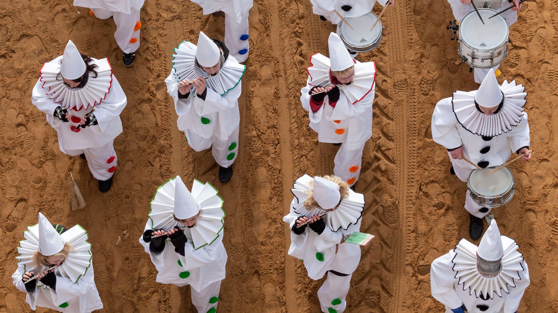 Rosenmontagszug in Köln, Nordrhein-Westfalen