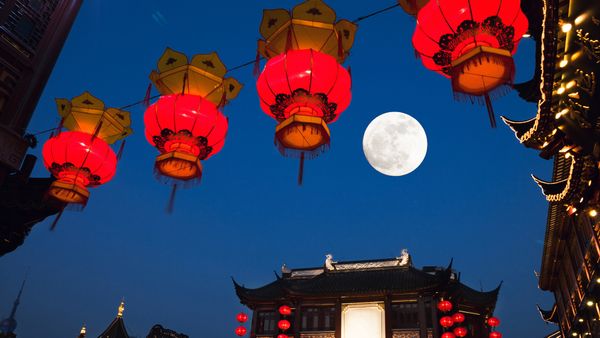 中秋之夜, 上海豫园