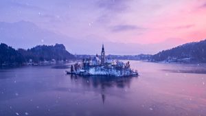 Lac de Bled, Slovénie (© Kesu01/Getty Images)(Bing France)