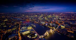 Tower Bridge at night, London -- Jason Hawkes/Getty Images &copy; (Bing United Kingdom)